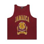 Майки Denim Tears x Stussy Jamaica High Gym Tank 'Кардинал' 1