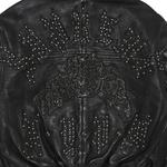 Кожаные куртки Supreme Studded Hooded Leather Jacket 'Black' 3