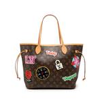 Сумка-тоут Monogram Patches Neverfull MM (2018 год) 1