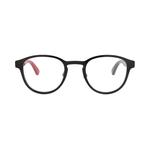 Gucci круглые оптические очки 'Black/Transparent' 1