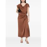 French Tie silk skirt 2