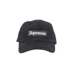 Кепки Supreme Lasered Twill Camp Cap 'Black' 1
