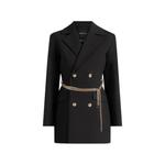 Двубортное платье-блейзер Zara с цепочкой 1