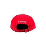 Бейсболки-защелки Supreme Fine Wale Corduroy S Logo 6-Panel 'Red' 2