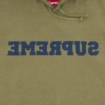 Худи Supreme Reverse Hooded Sweatshirt 'Light Olive' 2