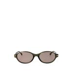 oval-frame sunglasses 1