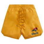 Плавки Rhude Logo Swim Short «Горчичный» 1