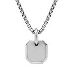 Серебряная подвеска 1