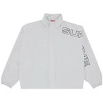 Трековые куртки Supreme Spellout Embroidered Track Jacket 'Grey' 1