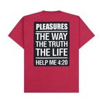 Топы Pleasures Scripture T-Shirt 'Ruby' 2