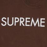 Худи Supreme Capital Hooded Sweatshirt 'Dark Brown' 3