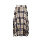 Birchwood tartan pleated midi skirt 1