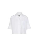 cropped short-sleeve shirt 1