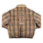 Пуховики Supreme x Burberry Shearling Collar Down Puffer Jacket In Beige 2