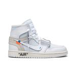 Кроссовки Off-White x Air Jordan 1 Retro High OG BG 'White' 2018 1