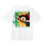 Футболки Stussy Billiards Tee 'White' 2