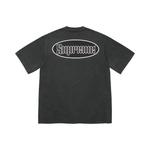 Рубашки и топы Supreme Cracked Pocket Short-Sleeve Top 'Black' 2
