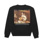 Свитеры Off-White Caravaggio Lute Slim Crewneck «Black/Multicolor» 2