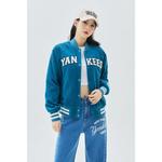 ВЕЛЬВЕТОВАЯ УНИВЕРСИТЕТСКАЯ КУРТКА NEW YORK YANKEES 1