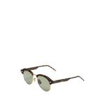 tortoiseshell-effect browline sunglasses 2