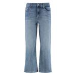 Укороченные джинсы bootcut Alexa с бахромой 1