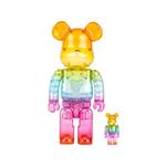 x Emotionally Unavailable BE@RBRICK Gradient Heart figurine set 1