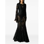 Nocturne floral-lace maxi dress 2
