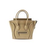 Сумка-тоут Micro Drummed Calfskin Luggage (2022 год) 1