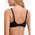 Sublime lace-overlay logo-charm bra 1