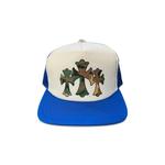 Кепки Chrome Hearts Triple Cross Trucker Hat «Blue/White» 1