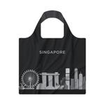 Crossing Переработанная складная сумка-тоут Skylines Singapore 2