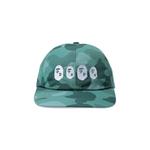 Кепки-снапбэки BAPE Color Camo Ape Head Panel Cap 'Зеленый' 2