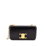 Triomphe Chain Leather Small shoulder bag 1