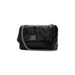 Сумки через плечо Balenciaga Monaco Chain Bag 'Черный' 3
