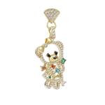 Полый кулон CIRCUS BEAR 5