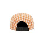 Кепки Supreme Gingham Camp Cap 'Orange' 4