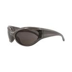 Солнцезащитные очки Balenciaga Shield-Frame Bio Injection 'Grey' 2