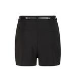 padlock-detail belted shorts 2