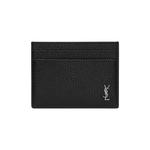 Кардхолдеры Saint Laurent Tiny Cassandre Card Case «Nero» 1