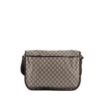 Большая сумка через плечо Double Buckle Messenger Bag из канваса с узором GG 2