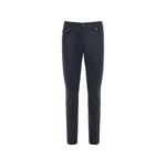 Milano logo-patch slim trousers 1