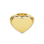 Кольцо Heart's Desire Signet с золотым покрытием, 16 мм 5