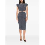 zipped cut-out mini dress 2