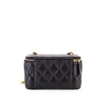 Маленький клатч Classic Vanity Case with Resin Pearl Chain Quilted Lambskin 2
