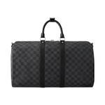 Сумки-дафл Louis Vuitton Keepall Bandoulière 45 'Black Damier Graphite Canvas' 3