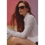 QUAY Солнцезащитные очки Vibe Check - Сливовый/Коричневый 5