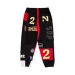Спортивные штаны Supreme Patchwork Sweatpant 'Black' 2