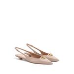 VLogoThe Bold Edition calfskin slingback ballerinas 20mm 2