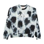 Свитер Crewnecks Marni Placed Scribble Logo «Античное серебро» 1