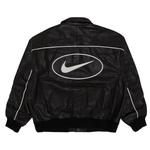 Бомберы Supreme x Nike Leather Varsity Jacket 'Black' 2